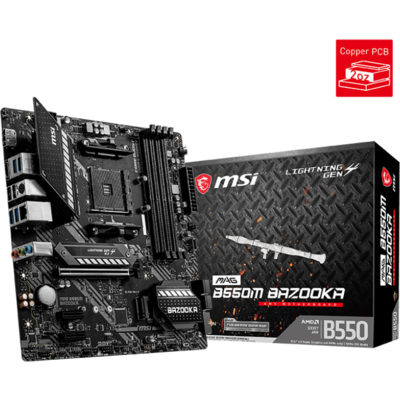 MSI Alaplap AM5 PRO B650-S WIFI AMD B650, ATX