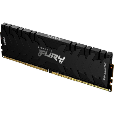 KINGSTON FURY Memória DDR4 16GB 3200MHz CL16 DIMM (Kit of 2) Renegade Black