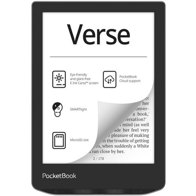 PocketBook PB629-M-WW Verse E-Book olvasó mist Gray
