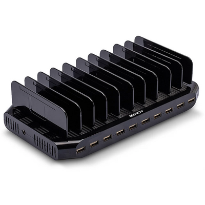 LINDY 10 Port USB Charging Station