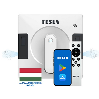 HPR TESLA ROBOSTAR W700 WiFi ablaktisztító robot applikációval