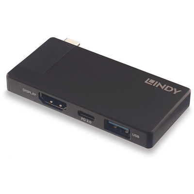 LINDY DST-Micro, USB-C Laptop Micro Docking Station