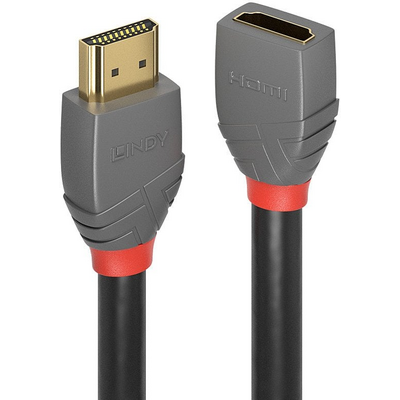 LINDY 1m High Speed HDMI Cable, Anthra Line