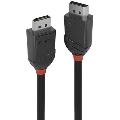 LINDY 2m DisplayPort Cable 1.2, Black Line