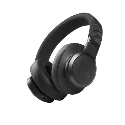 JBL Live 660NC (Vezeték nélküli over-ear NC fejhallgató), Fekete