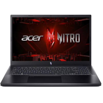 ACER Aspire Nitro ANV15-51-56JA, 15.6" FHD IPS, Intel Core i5-13420H, 16GB, 512GB SSD, GeForce RTX 4050, DOS, fekete