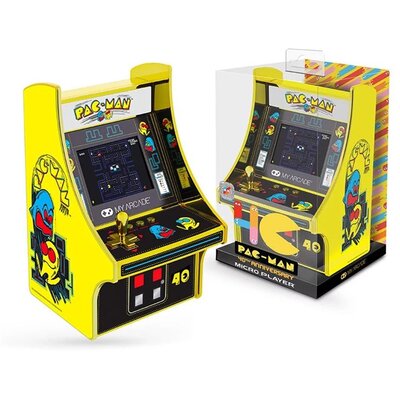 My Arcade DGUNL-3290 Pac-Man 40th Anniversary Micro Player Retro Arcade 6.75" hordozható játékkonzol