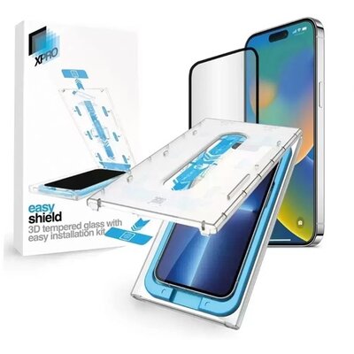 XPRO 128854 iPhone 15 Plus Easy Shield Tempered Glass 3D üveg kijelzővédő fólia