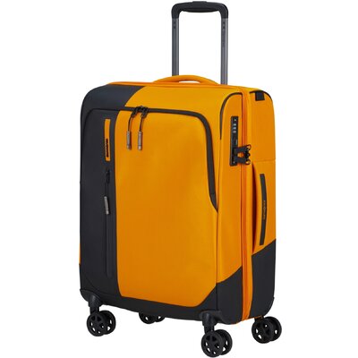 Samsonite BIZ2GO TRVL Spinner 55/20 Df Exp Sárga kabinbőrönd 15.6"