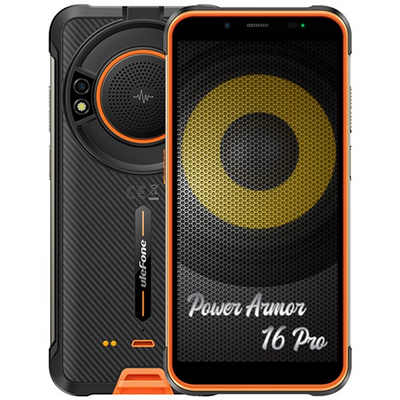 Ulefone Armor 16 pro - 5.93" IPS, Octa Core, 4G Mobiltelefon - Fekete