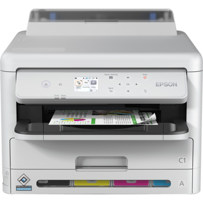 EPSON Tintasugaras nyomtató - WorkForce Pro WF-C5390DWF (A4, 4800x1200 DPI, 34 lap/perc, duplex, USB/LAN/Wifi)