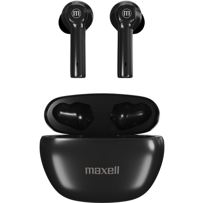 MAXELL vezeték nélküli fülhallgató, DYNAMIC+ earbuds, TWS, bluetooth 5.3, fekete