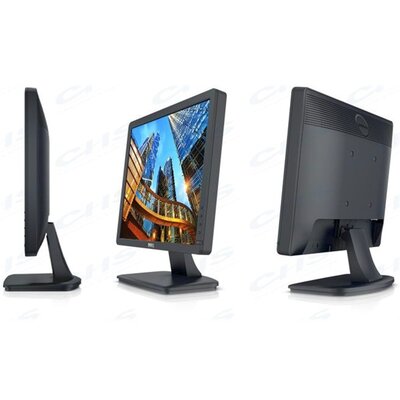 DELL LCD Monitor 17" E1715S 1280x1024, 1000:1, 250cd, 5ms, VGA, Display Port), fekete