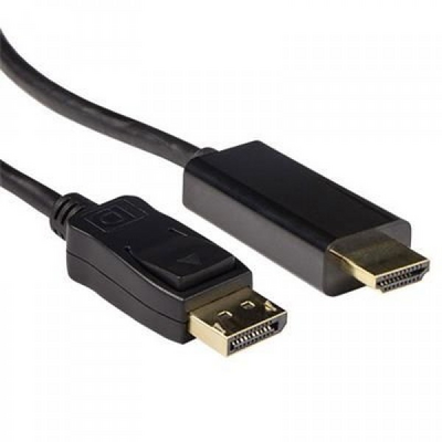 ACT DisplayPort male - DisplayPort male cable 1m Black