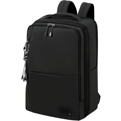 Samsonite WANDER LAST Backpack 15.6" + Cl. Comp (Black, 26 L) fekete kabin laptop hátizsák
