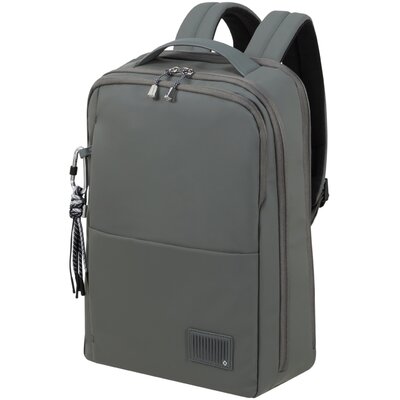 Samsonite WANDER LAST Backpack 14.1" (Gunmetal Green, 14 L) zöld női laptop hátizsák
