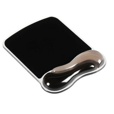 KENSINGTON Egérpad csuklótámasszal (Duo Gel Mouse Pad with Integrated Wrist Support - Smoke/Black)