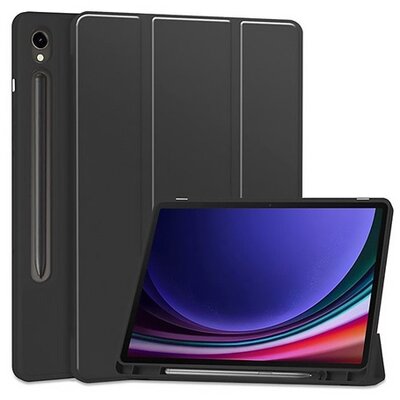 Tech-Protect TP604047 Samsung X710/X716B Galaxy Tab S9 11.0 SmartCase feketet tablet tok Pencil tartóval