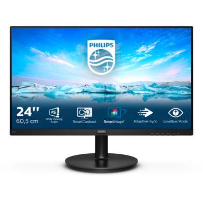 PHILIPS IPS monitor 23.8" 242V8A, 1920x1080, 16:9, 250cd/m2, 4ms, VGA/HDMI/DisplayPort, hangszóró