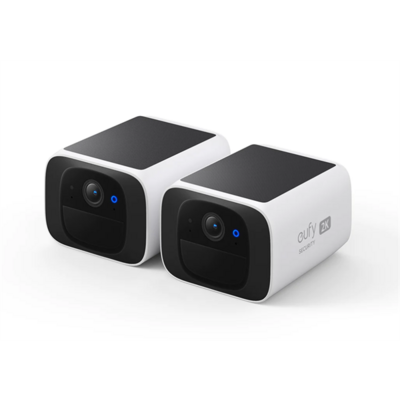 ANKER EUFY Kamera, SoloCam S220, 2K, Beépített Napelem, AI arcfelismerés, WiFi-s, kültéri (2db/csomag) - E8134321