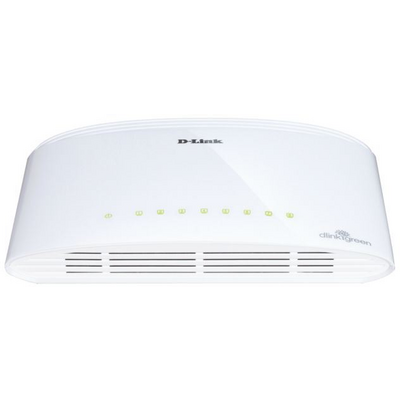 D-LINK Switch 5x1000Mbps Műanyagházas Asztali, DGS-1005D/E