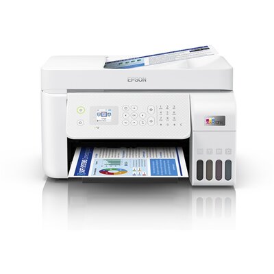 EPSON Tintasugaras nyomtató - EcoTank L5296 (A4, MFP, színes, 5760x1440 DPI, 33 lap/perc, USB/Wifi/LAN)