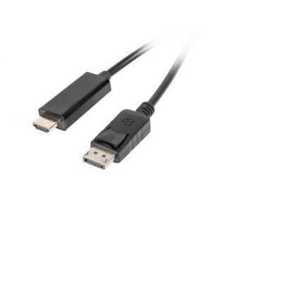 BLACKBIRD Kábel Displayport 1.1 male to HDMI-A male passzív 2m, Fekete