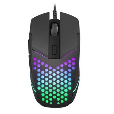 FURY Vezetékes egér BATTLER Gaming Optikai, 6400DPI, RGB