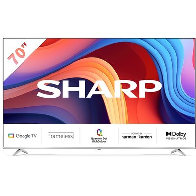 Sharp 70" 70GP6260ES 4K UHD Google Smart QLED TV