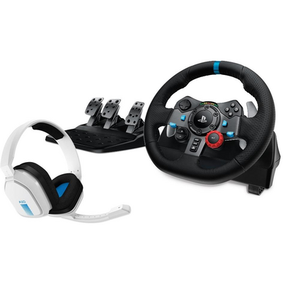 Logitech G29 Driving Force PC/PlayStation kormány + ASTRO A10 headset csomag