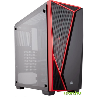 CORSAIR Carbide SPEC-04, fekete/piros