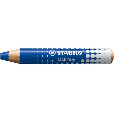 Stabilo MARKdry táblákhoz és flipchartokhoz vastag kék jelölő ceruza