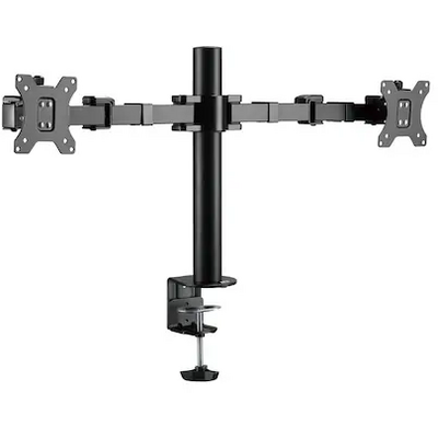 ACT AC8326 Dual Monitor Arm Office Solid Pro 10"-32" Black