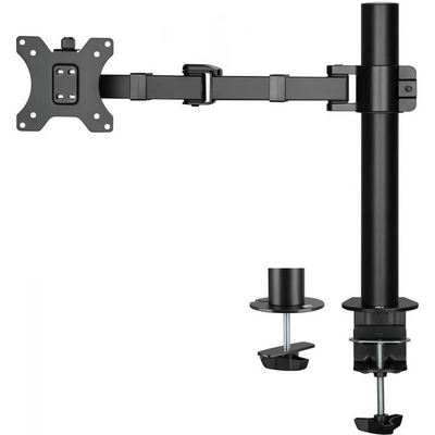 ACT AC8325 Single Monitor Arm Office Solid Pro 10"-32" Black