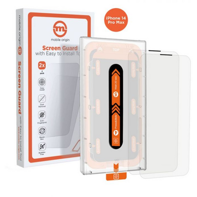 Mobile Origin Orange Screen Guard Spare Glass iPhone 14 Pro Max