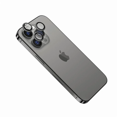 FIXED Camera Glass for Apple iPhone 15/15 Plus, space gray