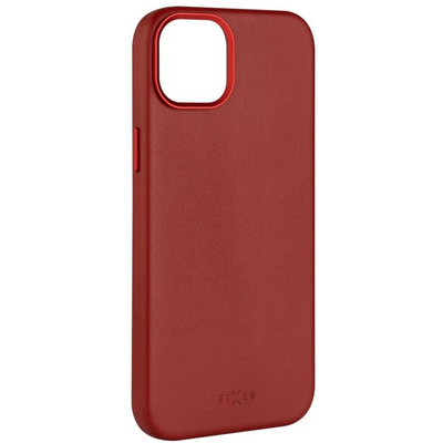 FIXED MagLeather for Apple iPhone 15, red