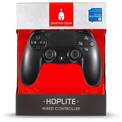 Spartan Gear - Hoplite PS4 vezetékes fekete kontroller