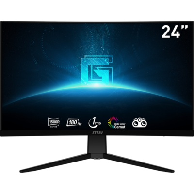 MSI Monitor GAMING Optix G2422C Ívelt VA LED 23,6" FHD 1920x1080, 16:9, 3000:1 CR, 250cd/m2, 1500R, 1ms, 180Hz, DP, HDMI