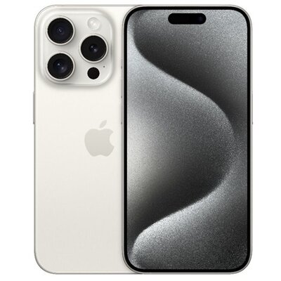 Apple iPhone 15 Pro 6,1" 5G 8/256GB fehér titán okostelefon