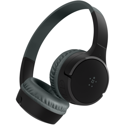 Belkin SoundForm Mini Wired On-Ear Headphones for Kids Black