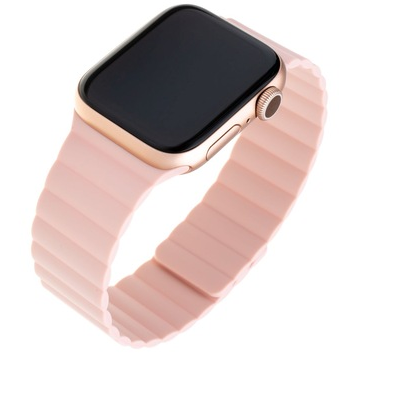 FIXED mágneses szíj Apple Watch 38/40 mm, rózsaszín