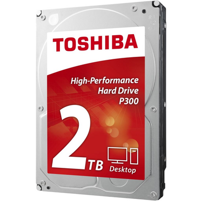 Toshiba HDD 2TB P300 3,5" SATA3 5400rpm 128MB - HDWD220UZSVA