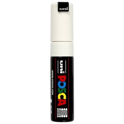 Uni POSCA PC-8K fehér marker