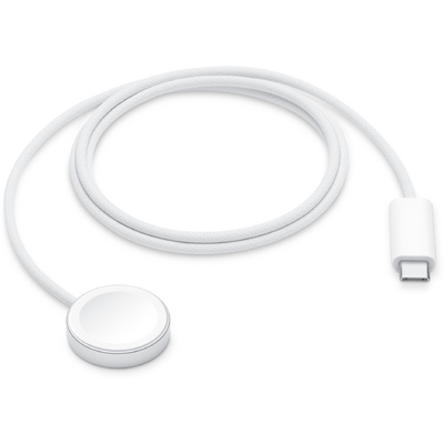 Apple Watch Magnetic Fast Charger to USB-C Cable 1m White