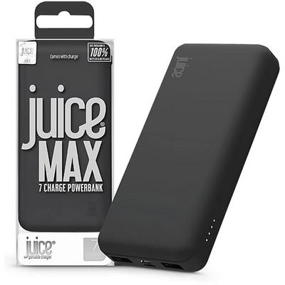 Juice JUI-PBANK-MAX-20000MA-ECO-BLK MAX 20000mAh 20W fekete powerbank