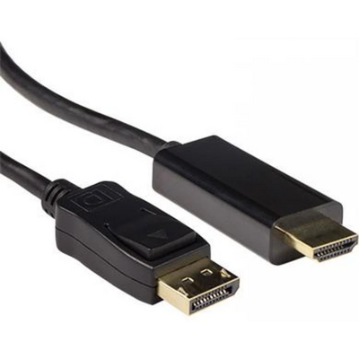 ACT AK3991 DP male - HDMI-A male 3m Black