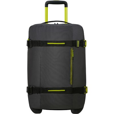 American Tourister URBAN TRACK Duffle/wh S Coated fekete bőrönd/utazótáska