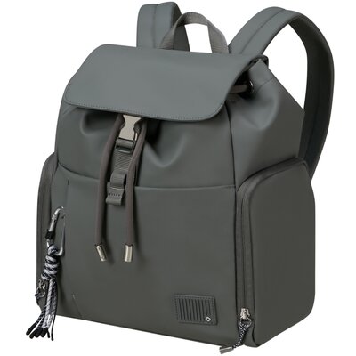 Samsonite WANDER LAST Backpack 3pkt 1 Buckle (Gunmetal Green, 14 L) zöld női hátizsák