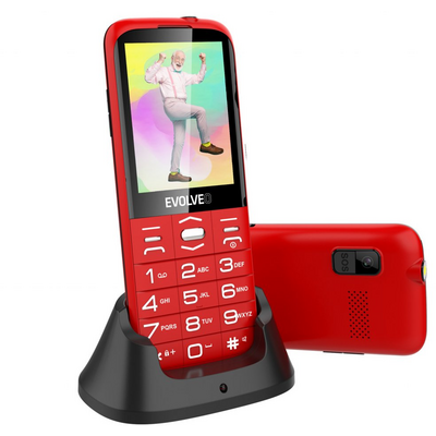 Evolveo EasyPhone XO Red